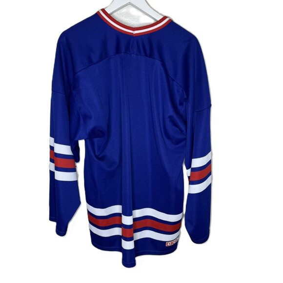 Vintage CCM New York Rangers Jersey NHL Fan Apparel, Men's Size XL - Picture 2 of 7